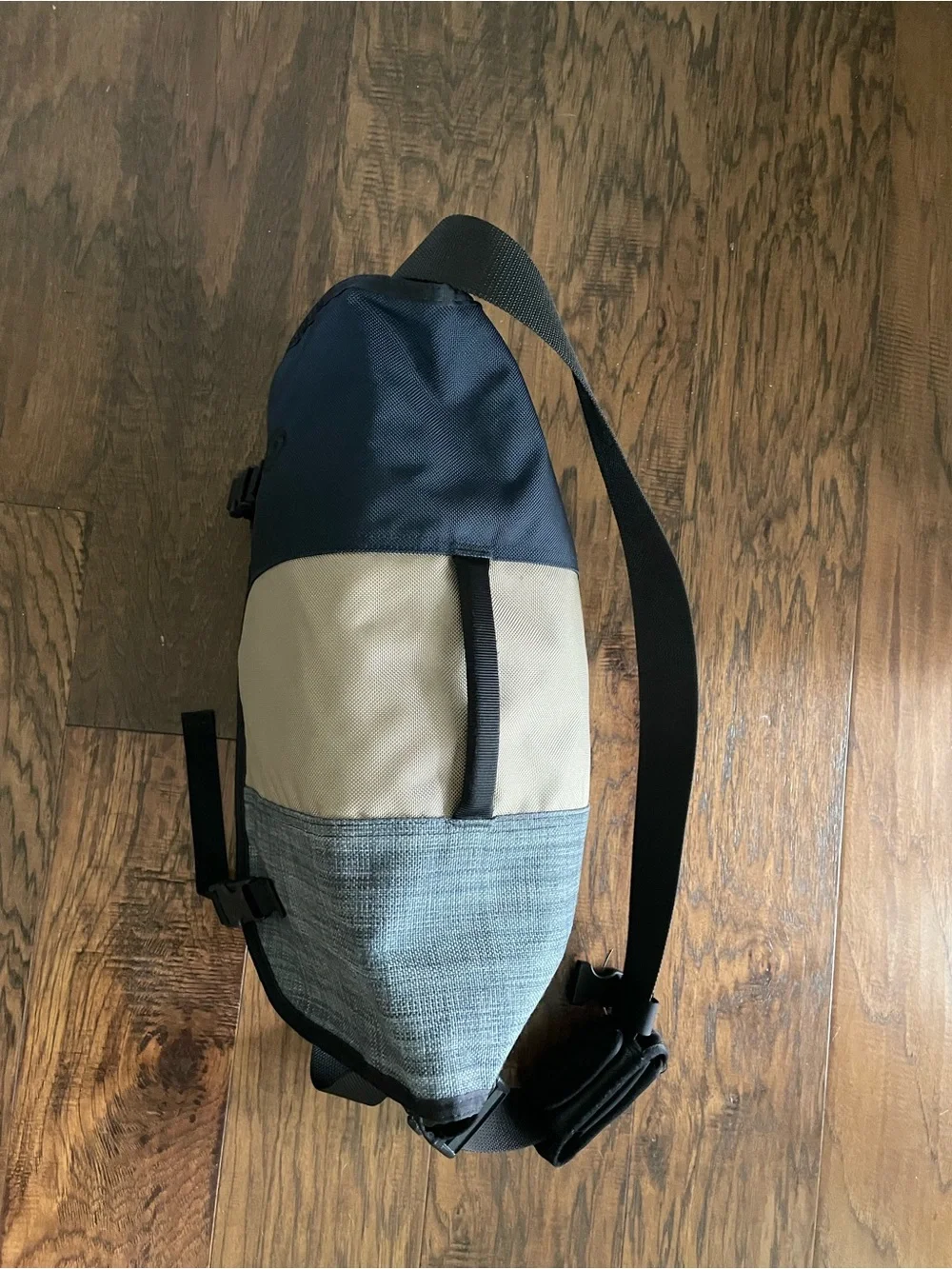 Timbuk2 Messenger Bag in Black, Tan & Gray